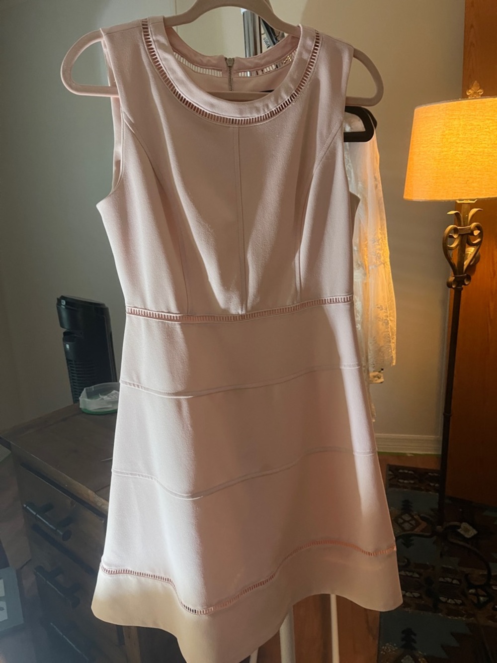 Tommy Hilfiger Blush Pink Sleeveless A-Line Dress